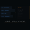 Niche Pack Generator